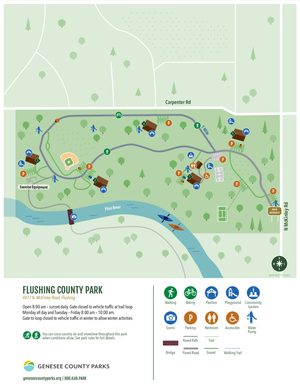 Flushing County Park Genesee County Parks