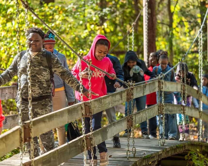 kids on a field trip